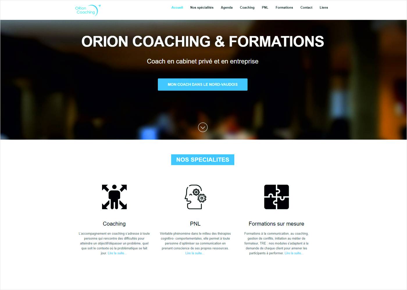 Orion Coaching ♦ Coach en cabinet privé et en entreprise