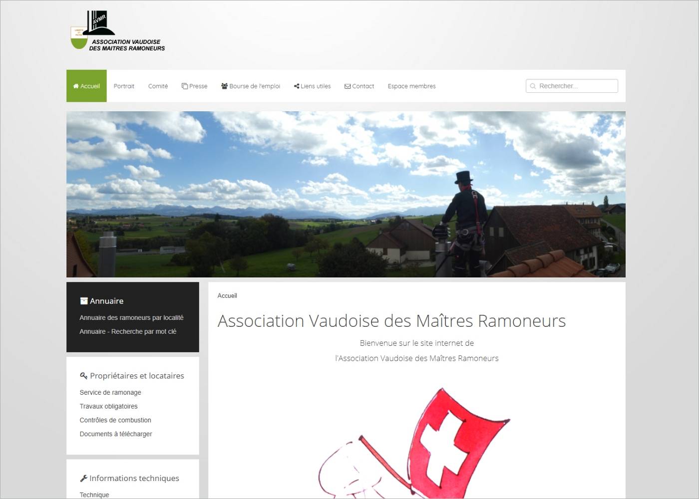 AVMR ♦ Association Vaudoise des Maîtres Ramoneurs